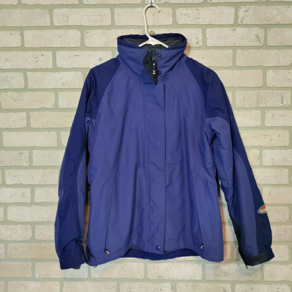 Columbia Omni Shield Womens Core Interchange Purple 2 in 1 Coat Sz M